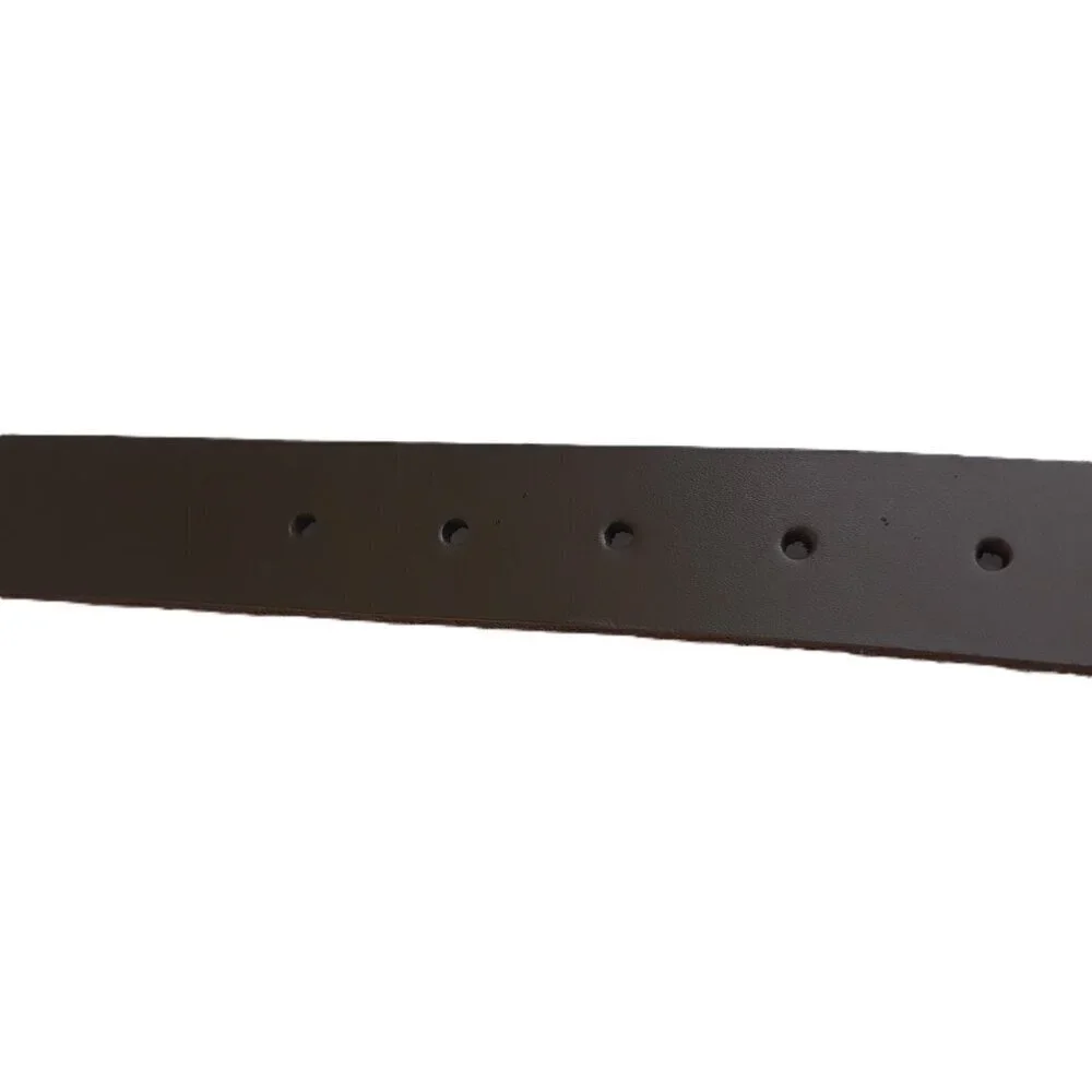 Timberland Dark Khaki 30mm Wrap Keeper Belt XL Minimalist Neutral Office